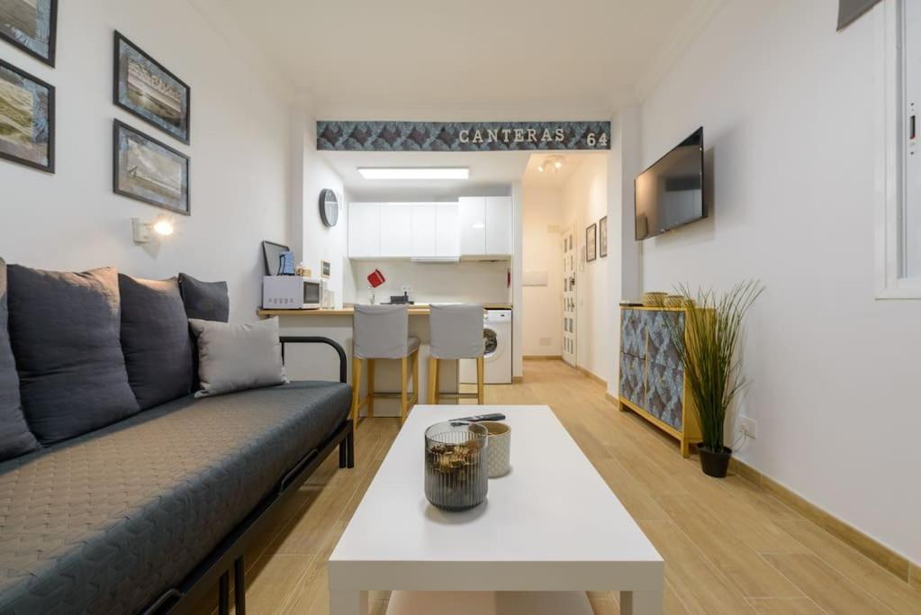 Estudio En Playa De Las Canteras Las Palmas de Gran Canaria Luaran gambar